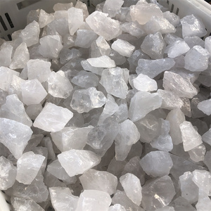 Thạch Anh Nguyên Chất Trong Suốt Tự Nhiên Lộn Xộn, Đá Tinh Thể Thô Nghiền Nát Giá Bán Buôn - Product Image 2