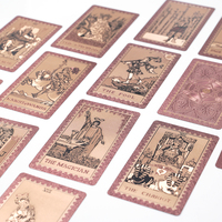 Jeu de cartes Oracle personnalisé avec impression argentée, conception OEM, haute qualité, écologique, recyclable, durable, jeux de société