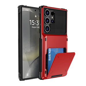 Nueva Funda Híbrida Antigolpes con Tapa Abatible y Ranura para Tarjetas para Samsung <span class=keywords><strong>Galaxy</strong></span> S25 Ultra S25 Edge S25FE - Product Image 1