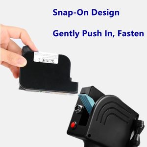 <span class=keywords><strong>Imprimante</strong></span> jet d'encre portable automatique nouvelle génération alimentée par batterie 600 dpi, encre à séchage rapide, buse de 1 pouce, texte, symbole, date, code QR - Product Image 3