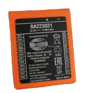Nouvelle batterie rechargeable 6V 1500MAH HBC BA225030 Pièces de machines de construction Liebherr Modèle <span class=keywords><strong>280</strong></span> <span class=keywords><strong>EC</strong></span>-<span class=keywords><strong>H</strong></span> 12 Grue à tour Chine - Product Image 4