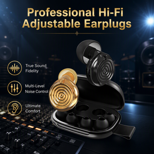 Tapones <span class=keywords><strong>para</strong></span> los <span class=keywords><strong>Oídos</strong></span> de Silicona Reutilizables Ajustables con Filtro, Reducción de Ruido de 16-32dB, Protección Auditiva de Alta Fidelidad <span class=keywords><strong>para</strong></span> Músicos y Conciertos - Product Image 1