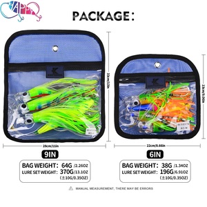 เหยื่อตก<span class=keywords><strong>ปลา</strong></span>ทะเลน้ำลึกแบบเดซี่เชน ขนาด 6 นิ้ว/9 นิ้ว สำหรับตก<span class=keywords><strong>ปลา</strong></span>ทูน่า วาฮู โดรา - Product Image 5