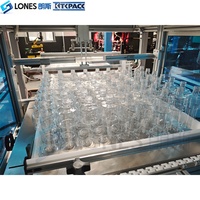 Machine de production de bouteilles en plastique PET pour boissons, moulage par étirage-soufflage automatique, pour différentes tailles de bouteilles de 10 ml à 2 L, 2500 BPH