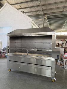 Venta Directa de Fábrica, Parrilla Automática de Carbón para Barbacoa, Parrilla Brasileña de Gran Capacidad, Horno Brasileño para Barbacoa - Product Image 5