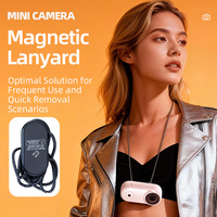 Caméra miniature K16 pour casque de moto, enregistreur numérique magnétique de poche, caméra de sport étanche pour l'extérieur 2026
