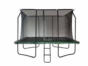 <span class=keywords><strong>Trampoline</strong></span> de jardin rectangulaire en fibre de verre CreateFun personnalisable 8x12FT avec filet de sécurité en <span class=keywords><strong>mousse</strong></span> PVC et acier galvanisé - Product Image 5