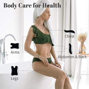 Outil de Massage Gua Sha en pierre de cristal naturel Outil facial Guasha Board pour SPA <span class=keywords><strong>Acupuncture</strong></span> Point de déclenchement Traitement Gua Sha - Product Image 4