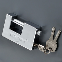 Vente chaude Cadenas rectangulaire intelligent en acier inoxydable pour boîte à clés Conteneur d'expédition Serrure de porte Boîte à clés
