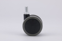 Roulette robuste 2 "roulette verrouillable à tige filetée roulettes de chaise à vis de bureau rétractable avec tige filetée