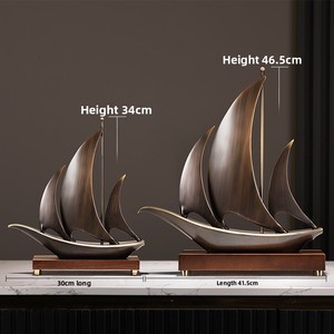 Coffret Cadeau d'Ouverture d'Entreprise Bateau en Bois Fait Main pour Dirigeants et Supérieurs – Décoration Haut de Gamme et Élégante - Product Image 5