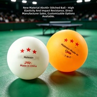 Balles de tennis de table en ABS durables pour l'entraînement multi-balles robotisé, les clubs et les matchs scolaires - Vente en gros usine