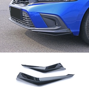 ชุดแต่งกันชนรถยนต์ Welta Car Vehicle Accessories ABS+PP สำหรับ Civic US Edition 11th 2022 สีดำเงา - Product Image 1