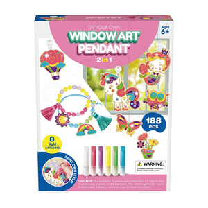 Diy Educatief Tekenspeelgoed 188 Stuks Kleurrijke Cartoon Eenhoorn 2 In 1 Kinderen 3d Diy Raam Kunst Schilderij Speelgoedset - Product Image 4