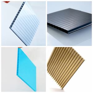 Hoja de <span class=keywords><strong>policarbonato</strong></span> de doble capa 5,5mm de <span class=keywords><strong>espesor</strong></span> 2100*5800mm Tamaño para protección solar y diseño en relieve - Product Image 3