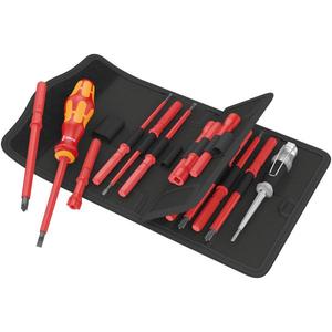 Wera-ชุดไขควงเปลี่ยนได้05003471001 VDE (18ชิ้น) -ไขควงหุ้มฉนวน1000V 4013288106599ยีน - Product Image 1