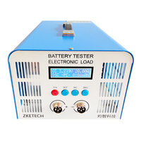 ZKETECH A40L probadores profesionales de batería de alta corriente 0-5V 40A carga 40A descarga LiFePO4 probador de capacidad de batería de iones de litio