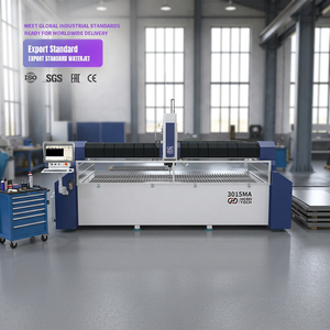 Macchina da Taglio a Getto d'Acqua <span class=keywords><strong>HEAD</strong></span> ad Alta Velocità a 3 Assi 3000mm*1500mm, Fornitura Diretta dal Produttore - Product Image 1