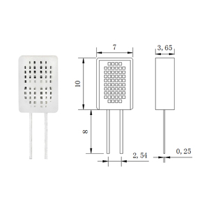 HRS-06 เซ็นเซอร์ตัวต้านทานไวต่อความชื้น ตัวแทนเซ็นเซอร์ความชื้น HIS-06 - Product Image 5