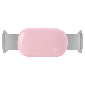 Masajeador de cintura y abdomen rosa, cinturón automático con compresa caliente, dispositivo de masaje corporal con fisioterapia infrarroja - Product Image 2