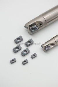 หัวกัดคาร์ไบด์สี่เหลี่ยมสำหรับงานกัด CNC เคลือบผิวทนต่อการสึกหรอสำหรับเครื่องจักร <span class=keywords><strong>p</strong></span>/<span class=keywords><strong>m</strong></span>/k/s - Product Image 6