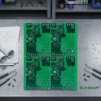 Carte PCB multicouche HDI en cuivre épais avec vias enterrés pour le contrôle d'impédance, PCBA pour servomoteurs industriels et calculations