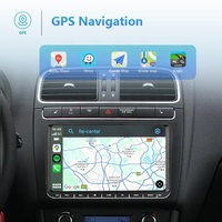 Lodark Layar Mobil 9 Inch Carplay Android Stereo GPS/WIFI/FM/BT untuk VW Volkswagen GOLF MK5 B6 POLO Passat B6 SKODA CADDY BORA