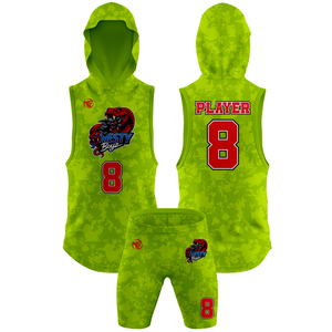 Tenues de football 7v7 sur mesure, fabrication professionnelle, produit de qualité supérieure, style sans manches, légères, pour le sport. - Product Image 1