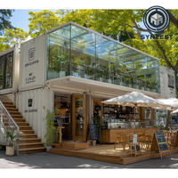 Maison préfabriquée de luxe en conteneur agricole de 40 pieds avec 2/3/4 chambres