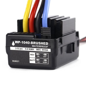 Contrôleur de vitesse à balais étanche Hobbywing Quicrun WP 1040 40A ESC pour <span class=keywords><strong>voiture</strong></span> RC <span class=keywords><strong>1</strong></span>/10 <span class=keywords><strong>Tamiya</strong></span> Redcat HSP HPI - Product Image 2
