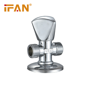 IFAN Chất Lượng Cao Size1/2 Ống Phù Hợp Góc Van Bằng Đồng Thau Cho Cung Cấp Hệ Thống Nước Thép Góc Van - Product Image 6