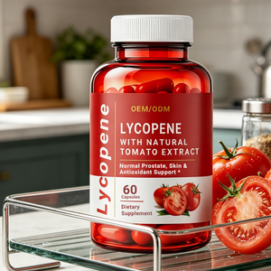 Licopeno OEM para Hombres - Extracto de Tomate de 60 mg, Fórmula de Etiqueta Limpia sin Aditivos, Fabricación sin <span class=keywords><strong>Gluten</strong></span>/Alergenos - Product Image 2