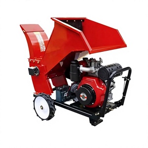 Broyeur à bois mobile diesel avec lames professionnelles pour les branches d'arbres - Product Image 6