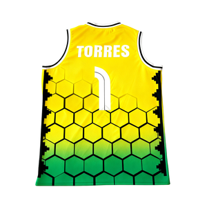 Maglia da basket personalizzata all'ingrosso nuova maglia di sublimazione di Design per bambini giovani taglie forti per bambini di età - Product Image 4