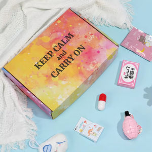 Boîte d'<span class=keywords><strong>abonnement</strong></span> mensuel pour bébé en papier imprimé avec logo personnalisé Boîte d'expédition pour emballage de livraison de vêtement jouet pour enfants - Product Image 2