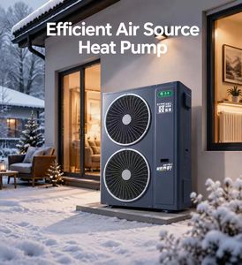 Bomba de Calor de Aire de Baja Temperatura EVI para Calefacción por Suelo Radiante en Villas y Agua Caliente Doméstica, Funcionamiento a Baja Temperatura, Calefacción Eficiente y Uniforme - Product Image 2