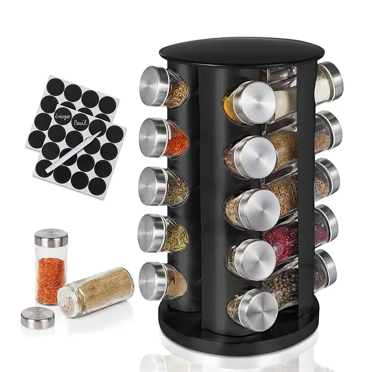 spice organizer set rack with jars organizers and storage clear kitchen cabinets pull out seasoning box containers organizer