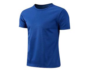 Camiseta de manga corta con cuello redondo, color liso, estilo casual, diseño sencillo, gran oferta. - Product Image 2