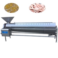 Élévateur à pattes de poulet facile à utiliser, machine industrielle pour le traitement des pattes de poulet congelées / machine à peler les pattes de poulet