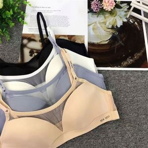 <span class=keywords><strong>เสื้อ</strong></span>ชั้นในสตรีแบบผสมชุดชั้นในเซ็กซี่สีพื้นเรียบง่ายเสื้อชั้นในไร้รอยต่อบราดันทรงใส่สบาย - Product Image 5