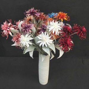 Flores Artificiales de Almohadilla de Flores Feiyu Crafts de 73 cm en Colores Mixtos para Decoración de Bodas - Product Image 2