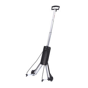 समायोज्य पोर्टेबल तह एकल सामान ट्राली संभाल ट्रॉली बैग शॉपिंग कार्ट - Product Image 6