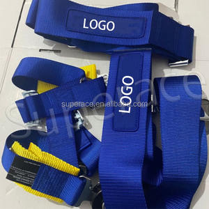 スーパーエース ユニバーサル レーシングカーシートベルト セーフティ 2点式 ポリエステルウェビング 3インチ ハーネス ショルダー クイックリリース - Product Image 2