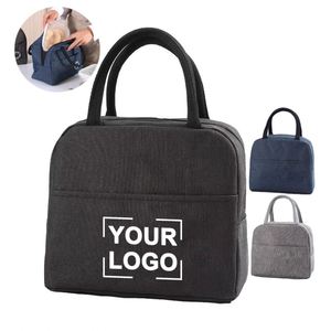 Sac à déjeuner pour enfants XX886 avec logo personnalisé, sac isotherme en aluminium imperméable, sac à pique-nique portable, sacs à repas tendance pour l'été - Product Image 1