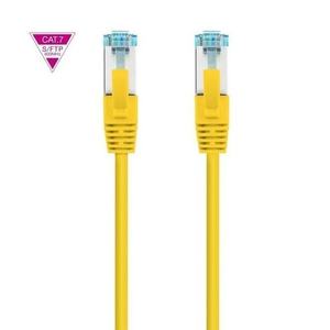 Cable de Red Cat 7 LSZH S/FTP PIMF AWG26 Amarillo de 2 m, Ideal para Conexiones Rápidas y Seguras en Redes Domésticas - Product Image 1