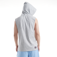 Débardeurs de sport respirants de haute qualité pour hommes, en coton blanc, pour musculation, entraînement, gym, course à pied, personnalisables
