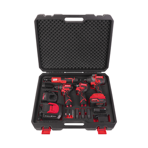 Herramientas Eléctricas Inalámbricas de Litio, Llave de Impacto, <span class=keywords><strong>Taladro</strong></span> Eléctrico, Destornillador de Impacto, Juego 4 en 1 - Product Image 1