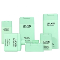Bouteille en plastique rectangulaire en HDPE pour savon liquide cosmétique, shampoing et lotion, avec pompe à pression et bouchon à clapet, vente en gros sur mesure