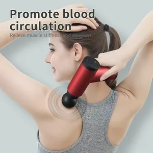 HB-006mini Handheld Dual Head Deep Tissue Myofascial Massage Gun For Myofascial Massagers