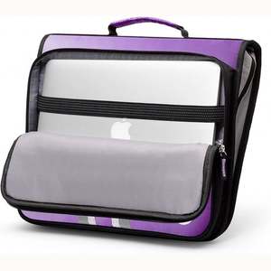 Échantillon gratuit BSCI 700 feuilles Grande capacité Imperméable Classeur à fermeture éclair pour l'école Classeur à anneaux en D avec fermeture éclair et poignée - Product Image 2